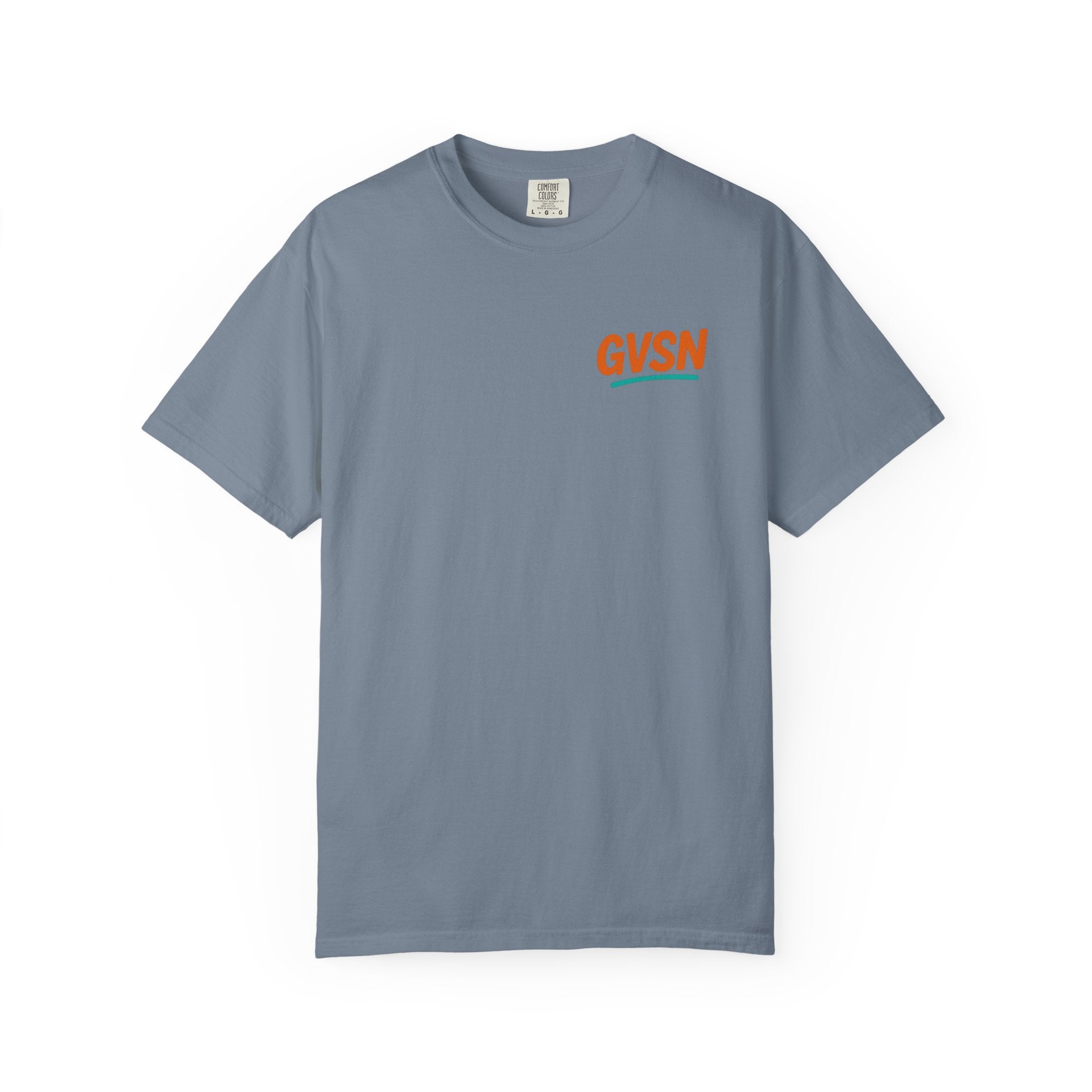 GVSN Peace Sign T-Shirt — Retro Surf Vibe Graphic Tee