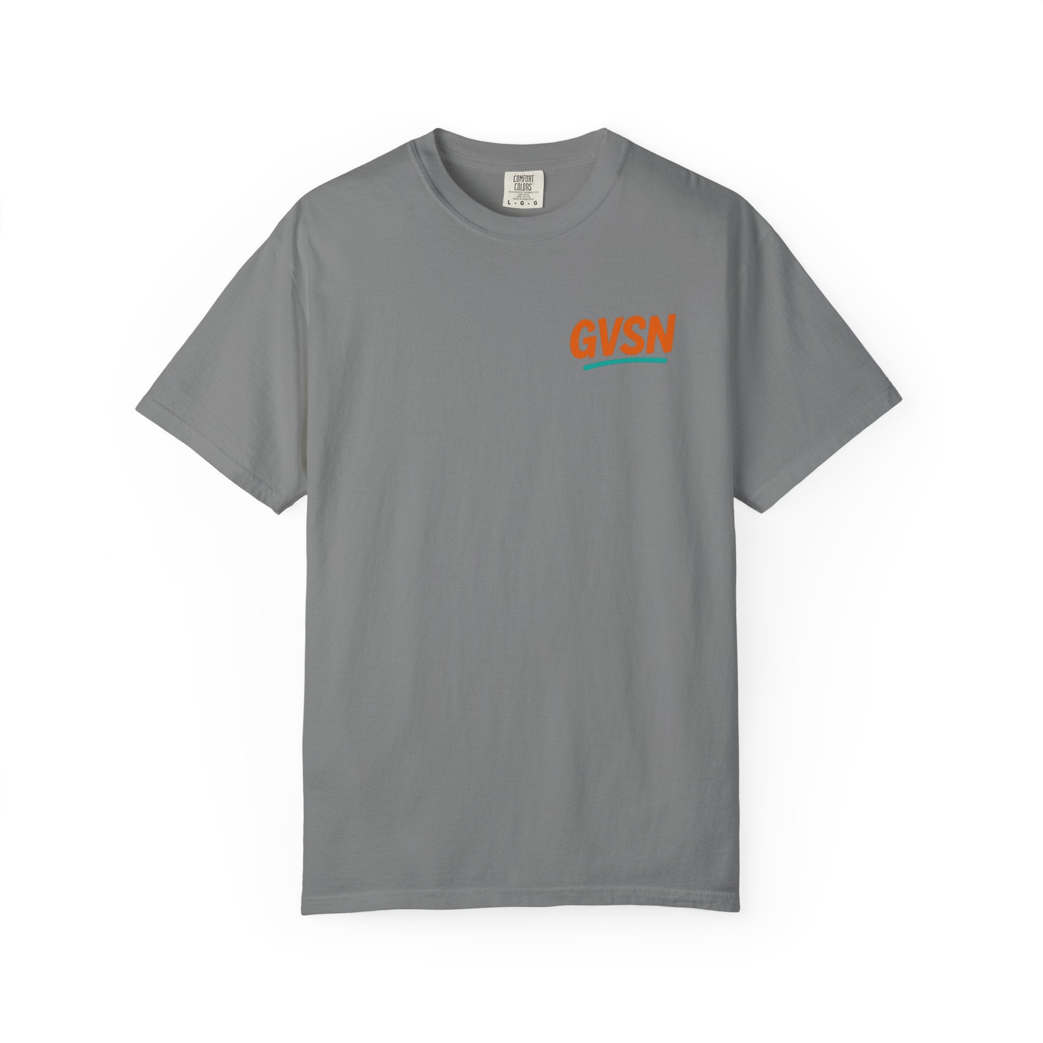 GVSN Peace Sign T-Shirt — Retro Surf Vibe Graphic Tee