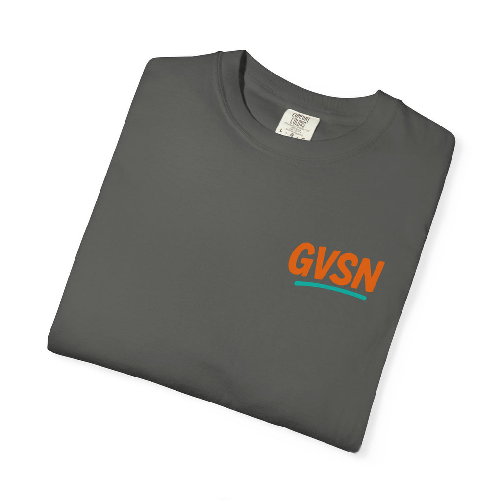 GVSN Peace Sign T-Shirt — Retro Surf Vibe Graphic Tee