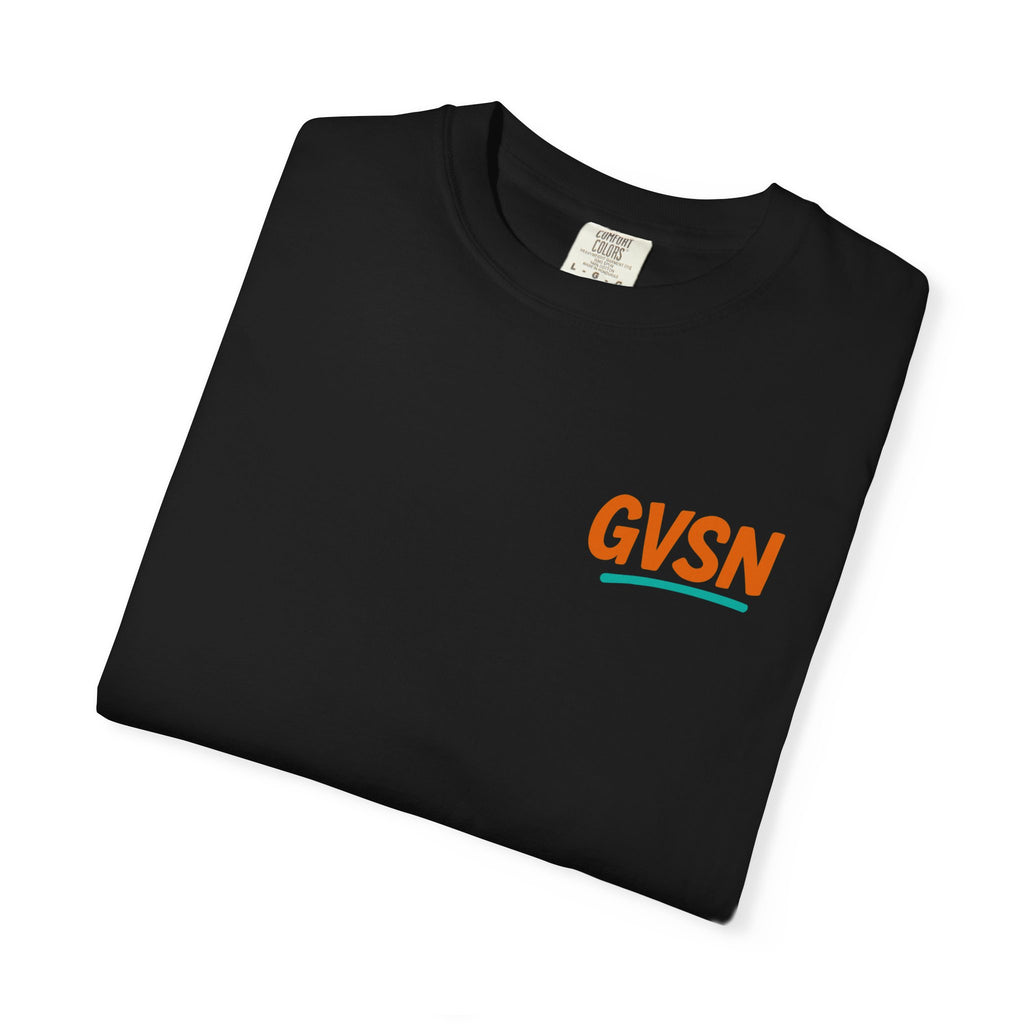 GVSN Peace Sign T-Shirt — Retro Surf Vibe Graphic Tee