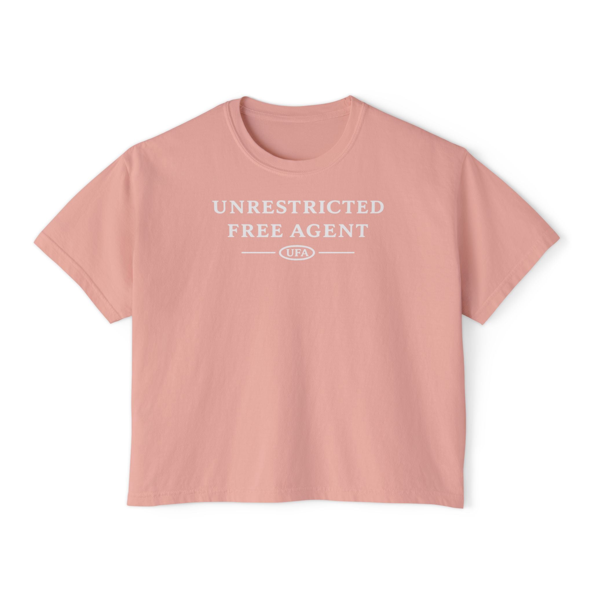 Unrestricted Free Agent Women's Boxy Tee