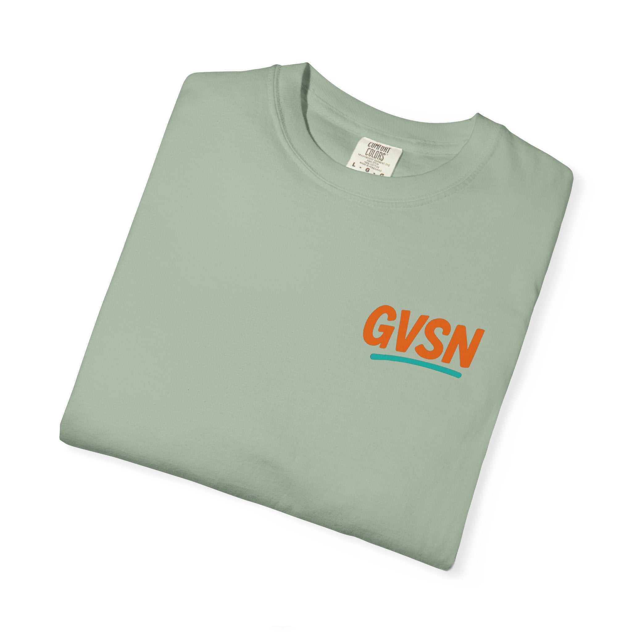 GVSN Peace Sign T-Shirt — Retro Surf Vibe Graphic Tee
