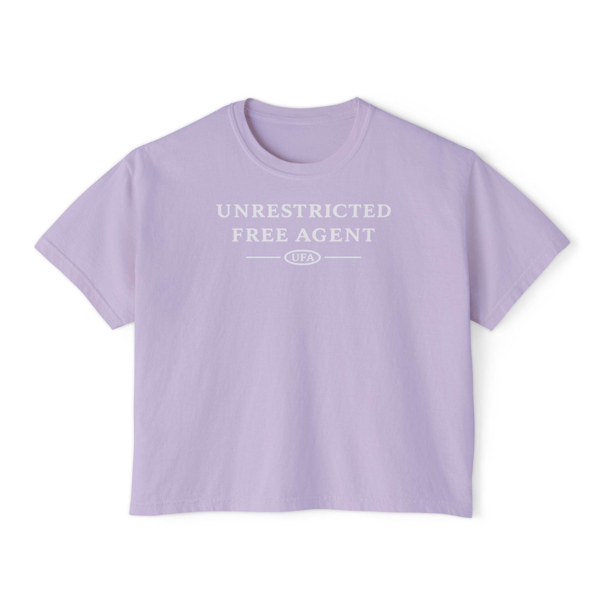 Unrestricted Free Agent Women's Boxy Tee