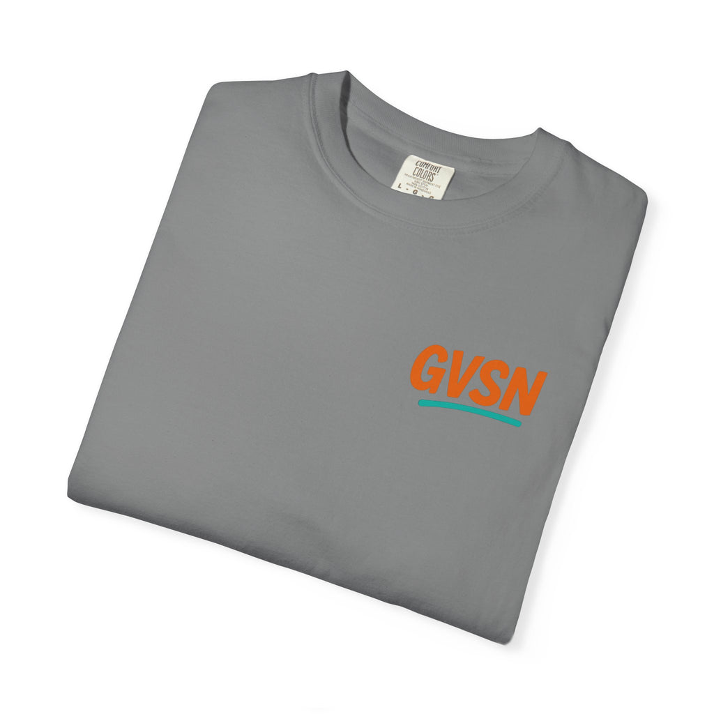 GVSN Peace Sign T-Shirt — Retro Surf Vibe Graphic Tee