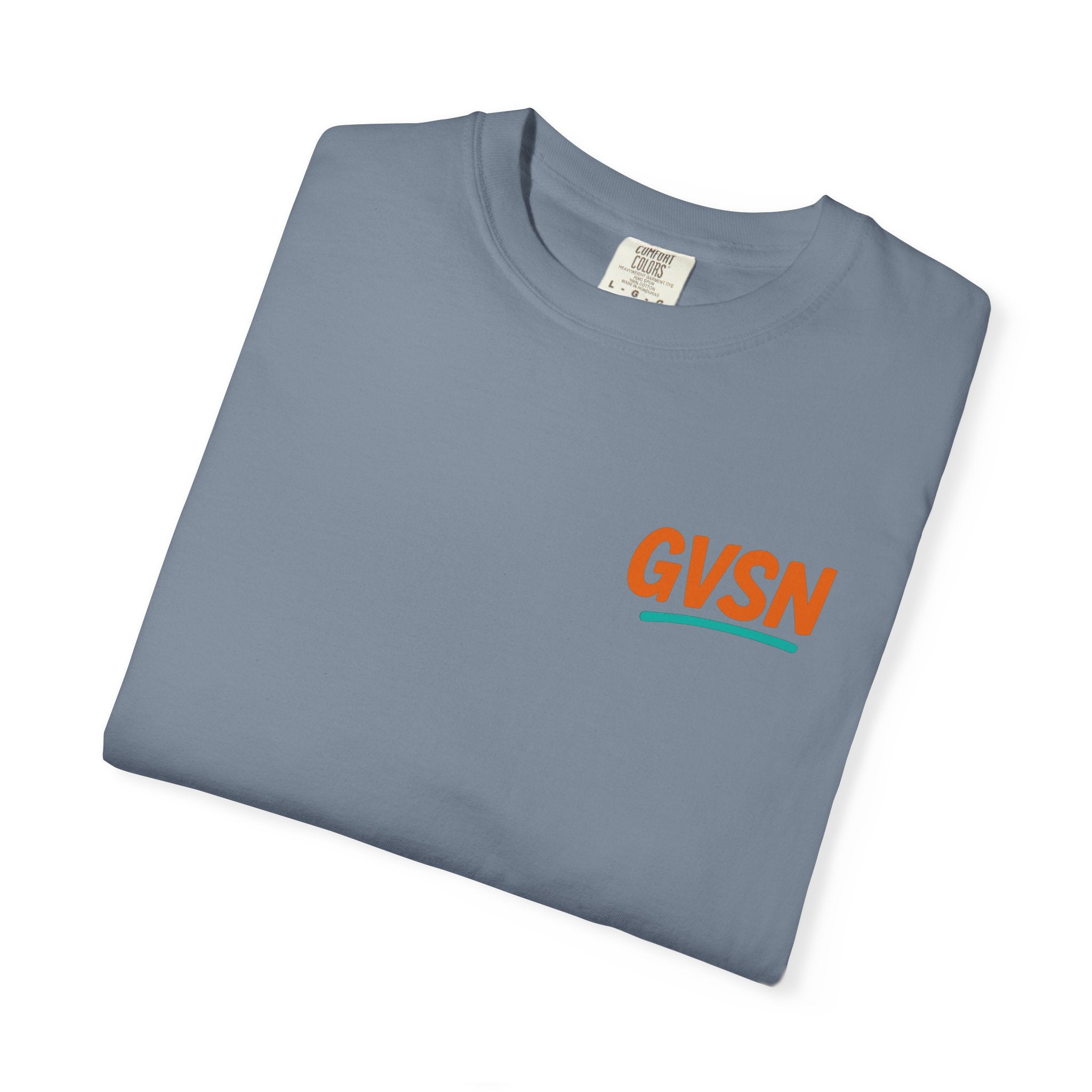 GVSN Peace Sign T-Shirt — Retro Surf Vibe Graphic Tee