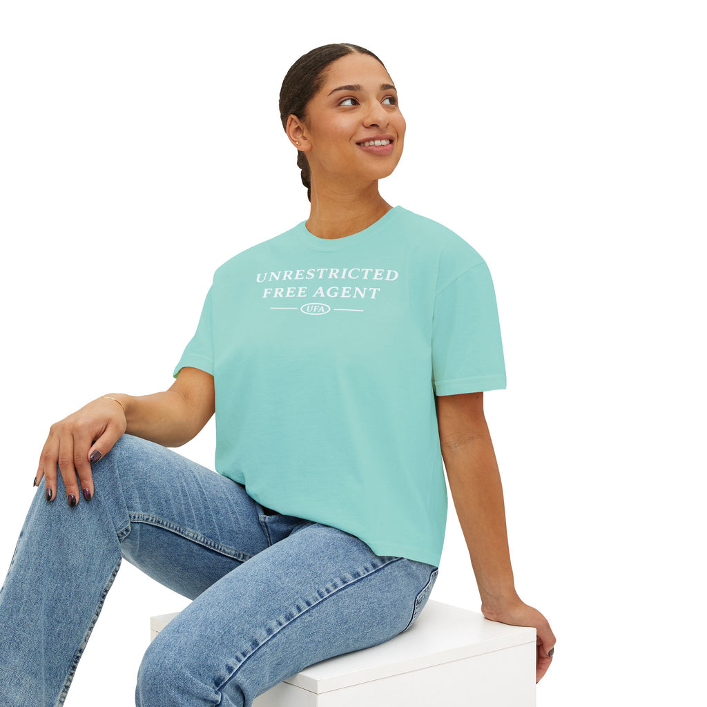 Unrestricted Free Agent Women's Boxy Tee