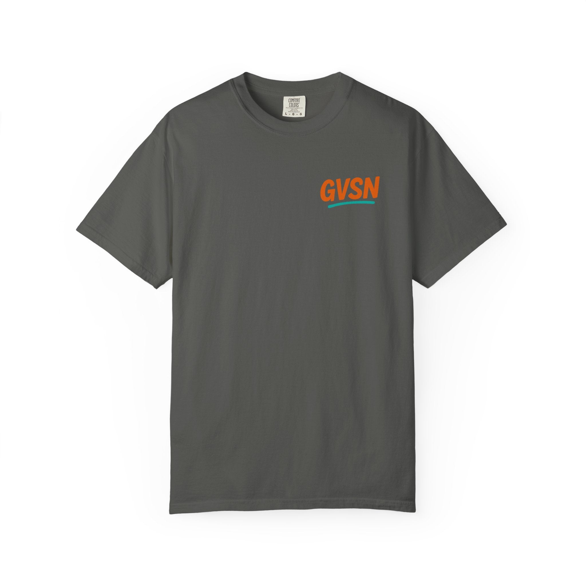 GVSN Peace Sign T-Shirt — Retro Surf Vibe Graphic Tee