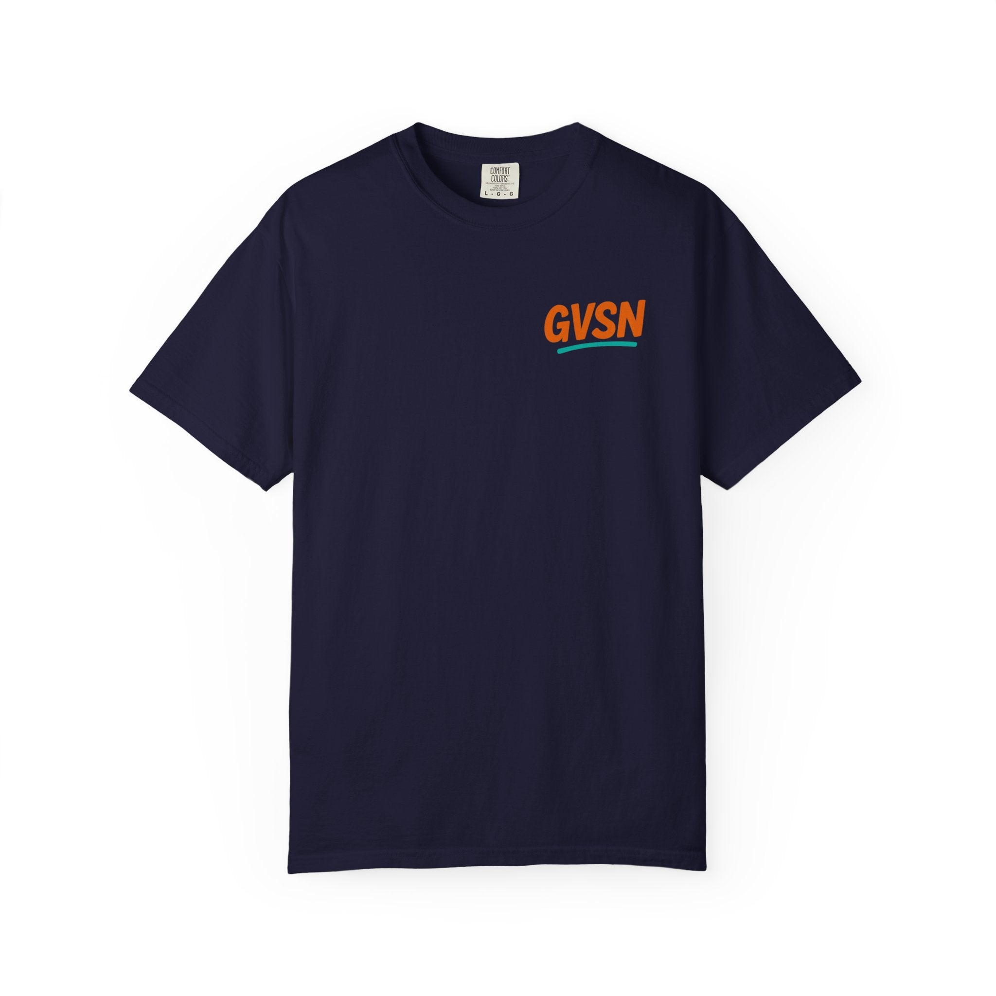 GVSN Peace Sign T-Shirt — Retro Surf Vibe Graphic Tee