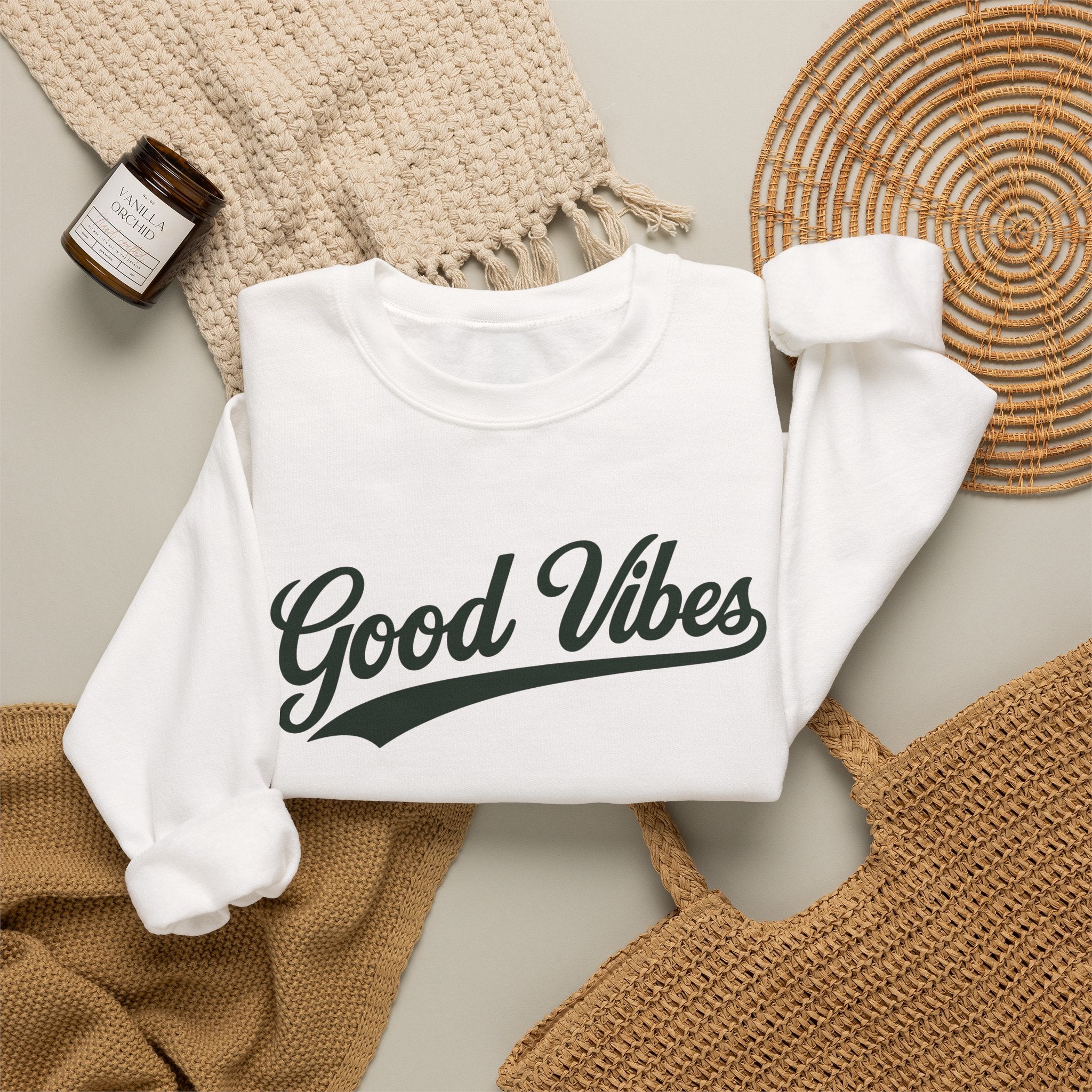 Good Vibes Crewneck Sweatshirt