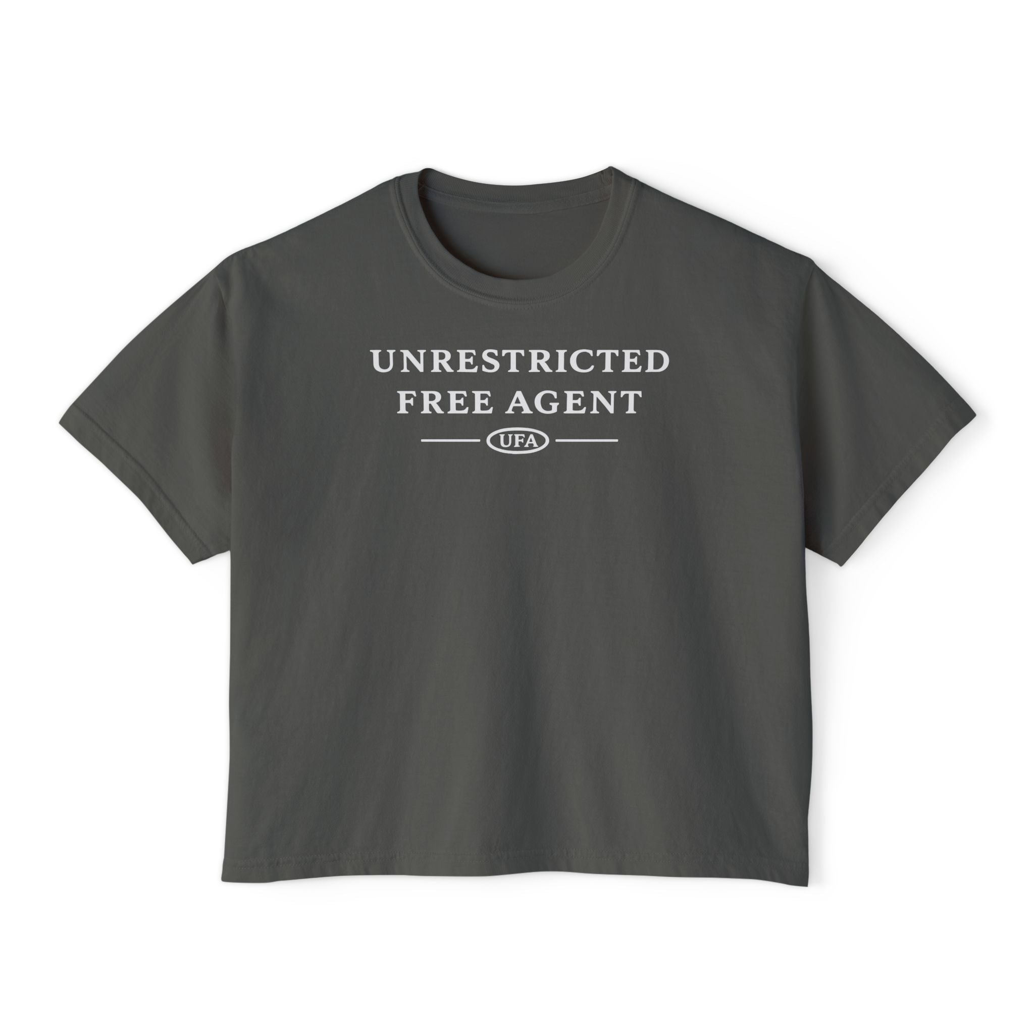 Unrestricted Free Agent Women's Boxy Tee