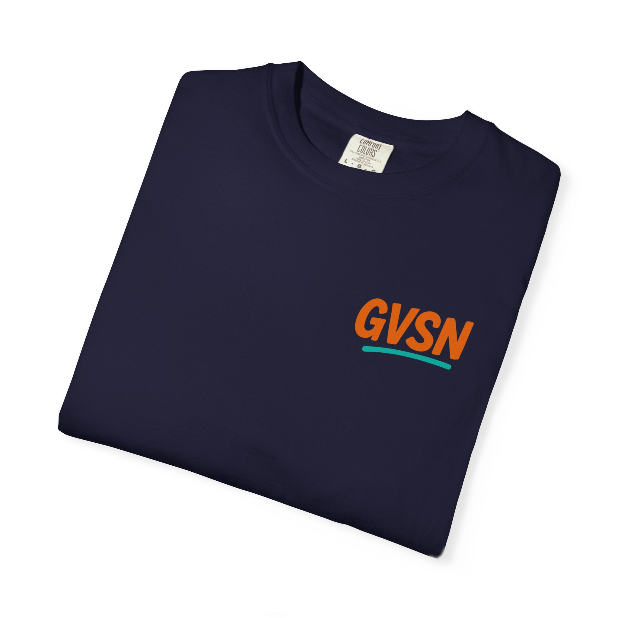 GVSN Peace Sign T-Shirt — Retro Surf Vibe Graphic Tee