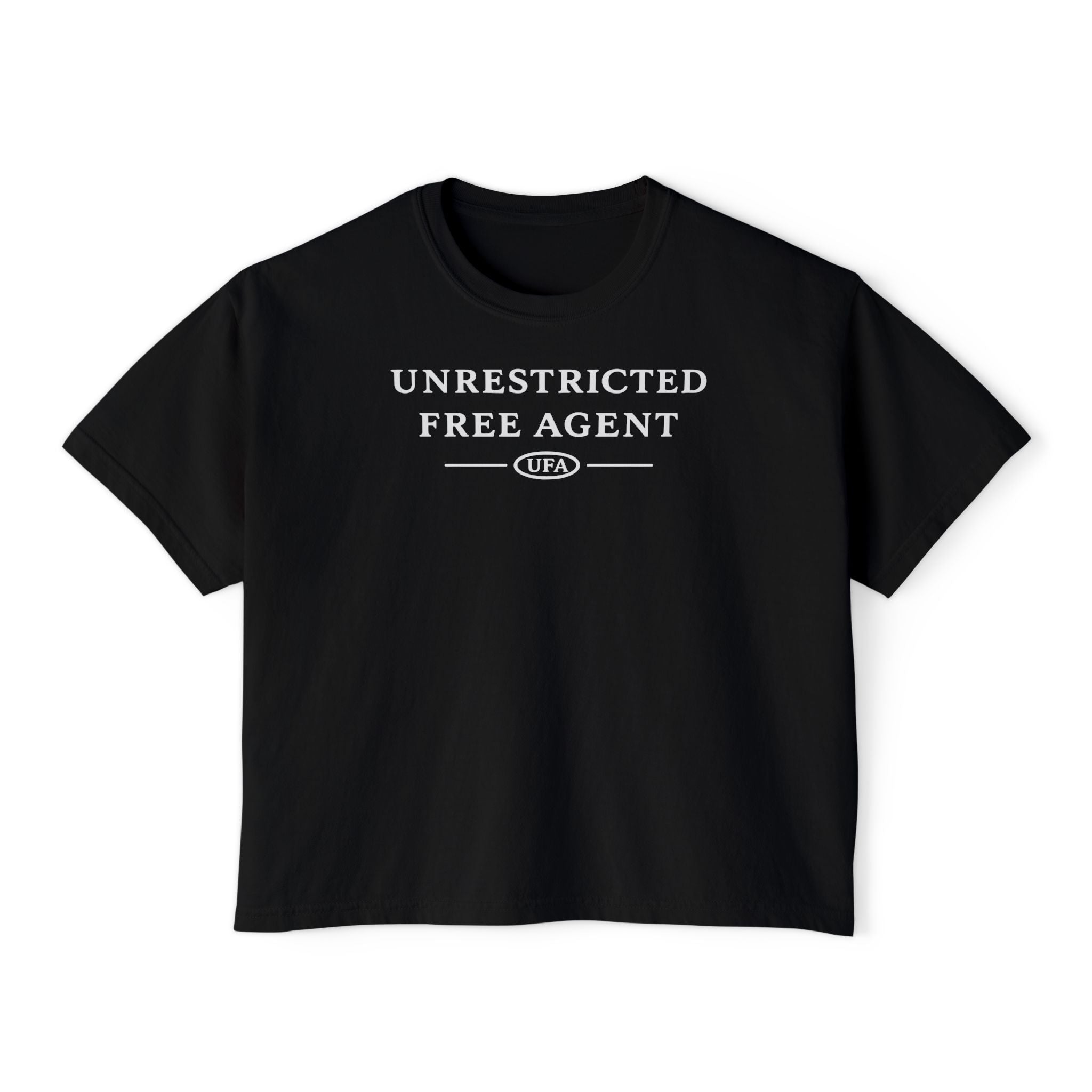 Unrestricted Free Agent Women's Boxy Tee