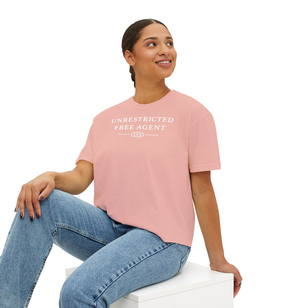 Unrestricted Free Agent Women's Boxy Tee